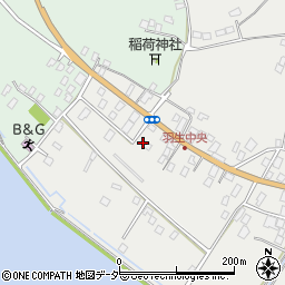 茨城県行方市羽生32周辺の地図