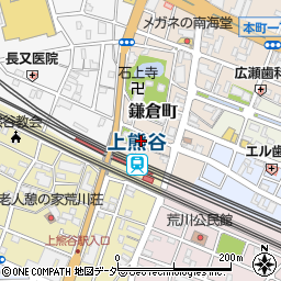 埼玉県熊谷市鎌倉町62-1周辺の地図