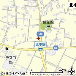 埼玉県加須市北平野383-1周辺の地図