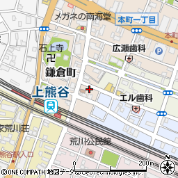 埼玉県熊谷市鎌倉町145周辺の地図