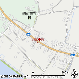 茨城県行方市羽生159周辺の地図