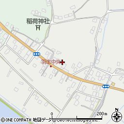 茨城県行方市羽生159-7周辺の地図