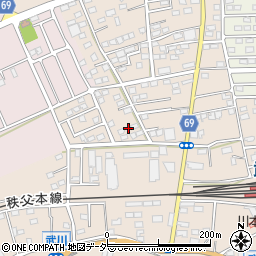 埼玉県深谷市田中2261周辺の地図