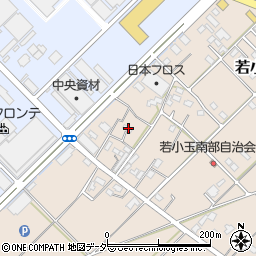 埼玉県行田市若小玉1543周辺の地図