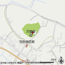 茨城県行方市羽生745周辺の地図