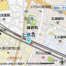 埼玉県熊谷市鎌倉町70周辺の地図