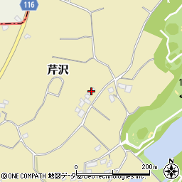 茨城県行方市芹沢403周辺の地図