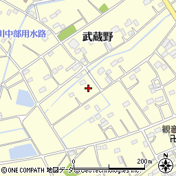 埼玉県深谷市武蔵野3511周辺の地図