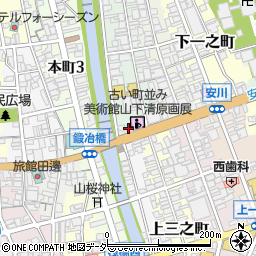 岐阜県高山市下三之町2周辺の地図