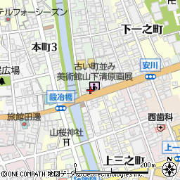 岐阜県高山市下三之町3周辺の地図