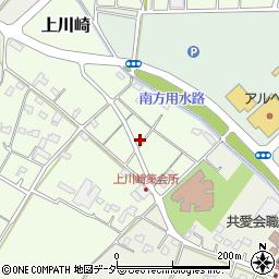 埼玉県羽生市上川崎周辺の地図