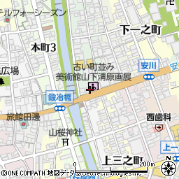 岐阜県高山市下三之町4周辺の地図