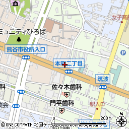 日焼けサロン・サンサン熊谷店周辺の地図