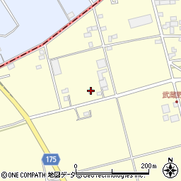 埼玉県深谷市武蔵野2058周辺の地図