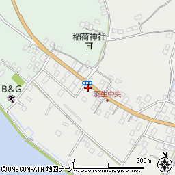 茨城県行方市羽生22周辺の地図