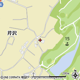茨城県行方市芹沢632周辺の地図