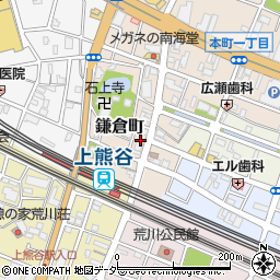 埼玉県熊谷市鎌倉町76周辺の地図