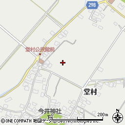 長野県松本市今井堂村周辺の地図