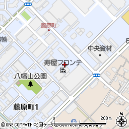 寿屋フロンテ株式会社周辺の地図