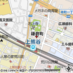 埼玉県熊谷市鎌倉町66周辺の地図