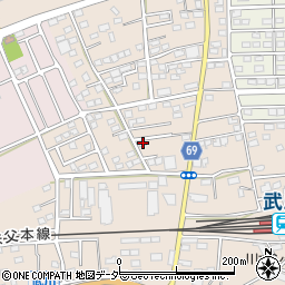埼玉県深谷市田中2271周辺の地図