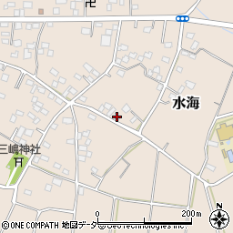茨城県古河市水海68-2周辺の地図