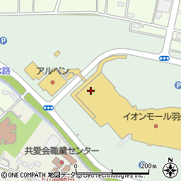 埼玉県羽生市川崎周辺の地図