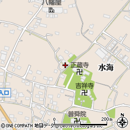 茨城県古河市水海2611-1周辺の地図