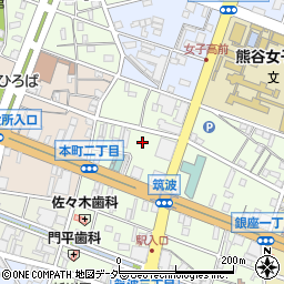 大栄パーク熊谷駐車場周辺の地図