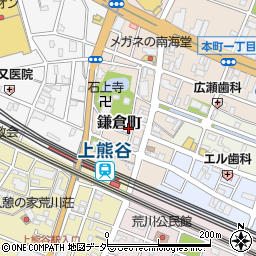 埼玉県熊谷市鎌倉町38周辺の地図