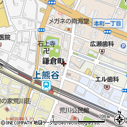埼玉県熊谷市鎌倉町77周辺の地図