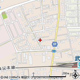 埼玉県深谷市田中2272周辺の地図