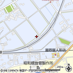 埼玉県深谷市長在家965周辺の地図