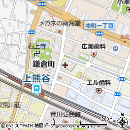 埼玉県熊谷市鎌倉町135周辺の地図