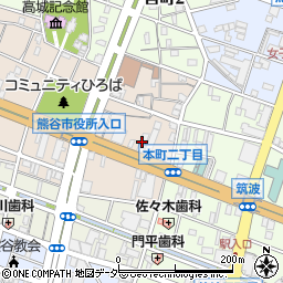 サイエイＤｕｏ　熊谷校周辺の地図