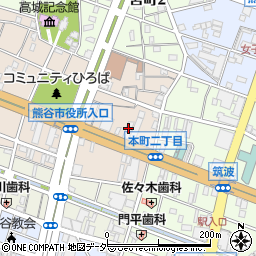 イングリッシュクラブ熊谷校周辺の地図