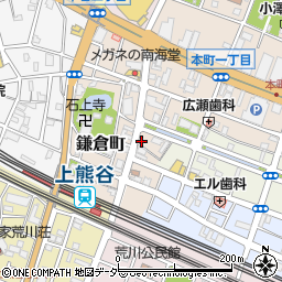 埼玉県熊谷市鎌倉町134周辺の地図