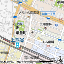 埼玉県熊谷市鎌倉町136周辺の地図