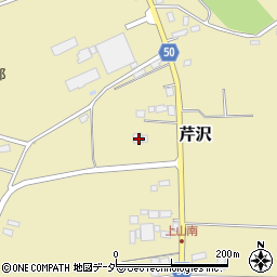 茨城県行方市芹沢971-3周辺の地図