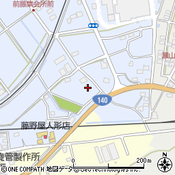 埼玉県深谷市長在家1040周辺の地図