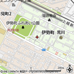 埼玉県熊谷市伊勢町周辺の地図