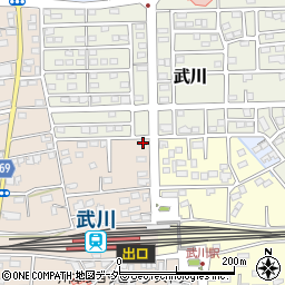 埼玉県深谷市田中114周辺の地図
