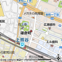 埼玉県熊谷市鎌倉町79周辺の地図
