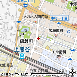 埼玉県熊谷市鎌倉町132周辺の地図