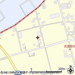 日新化工株式会社　花園工場周辺の地図
