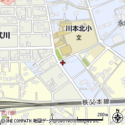 埼玉県深谷市長在家120周辺の地図