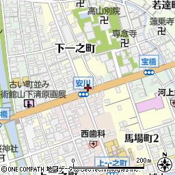 岐阜県高山市下一之町83周辺の地図