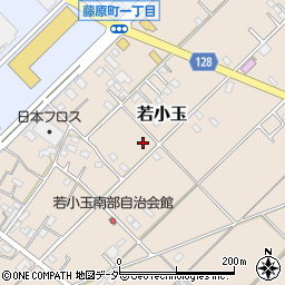 埼玉県行田市若小玉1636周辺の地図