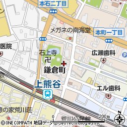 埼玉県熊谷市鎌倉町83周辺の地図