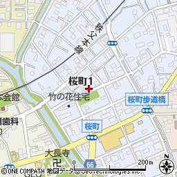 〒361-0022 埼玉県行田市桜町の地図